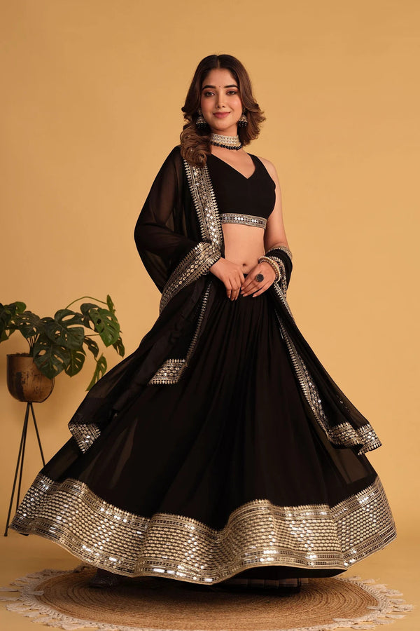 Black Premium Lehenga Choli